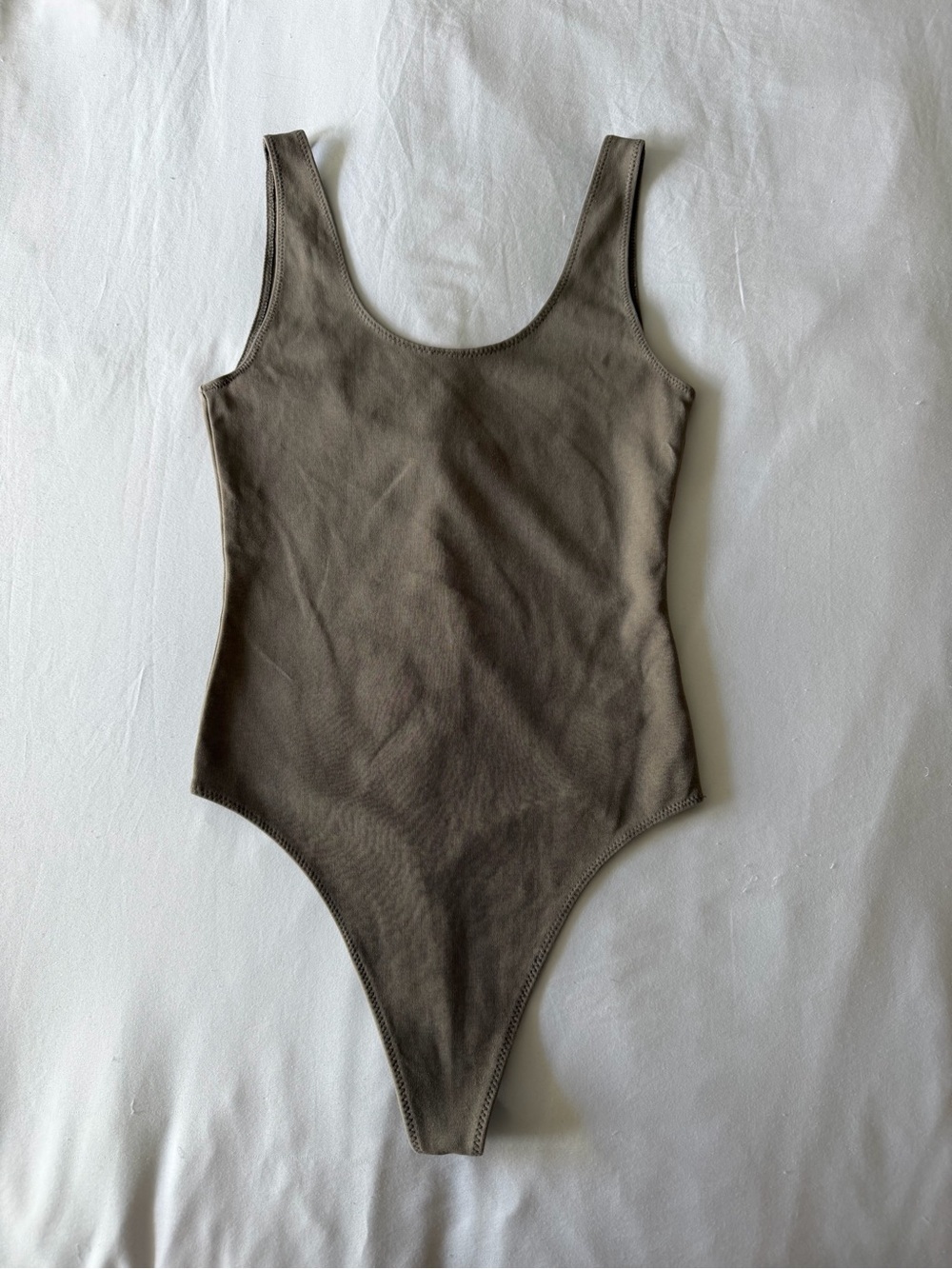 Wilfred Olive Scoop-Neck Kids One-Piece Bodysuit